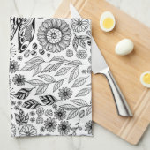 トンボ園 キッチンタオル (四つ折り)