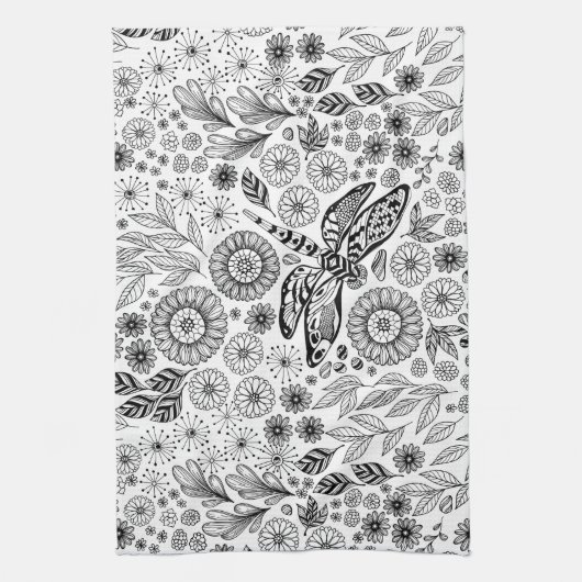 トンボ園 キッチンタオル (縦)