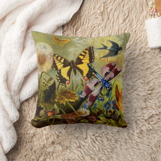 トンボ園 クッション (ブランケット)