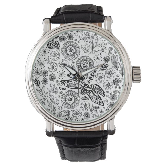 トンボ園 腕時計 (正面)