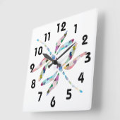 トンボ壁時計 スクエア壁時計 (傾斜)
