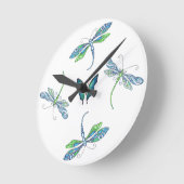 トンボ壁時計 ラウンド壁時計 (傾斜)