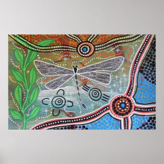 トンボ夢を見るポスター ポスター (正面)