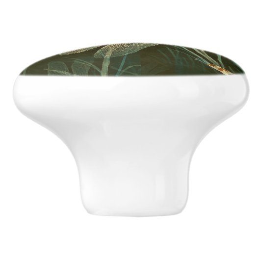 トンボ威厳のあるイ模様 セラミックノブ (側面)