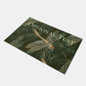 トンボ威厳のあるイ模様 ドアマット (アングル)