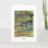 トンボ宝石グリーティングカード カード (裏面)