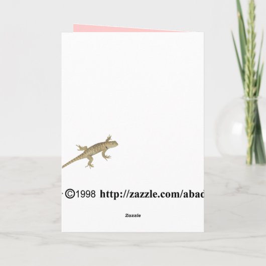 トンボ愛 カード (裏面)