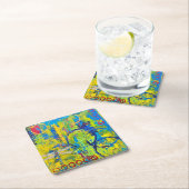 トンボ抽象芸術コースターセット スクエアペーパーコースター (インサイチュ)