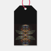 トンボ抽象芸術 ギフトタグ (裏面)