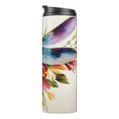 トンボ数々のイフローラカラーアート タンブラー (回転右)