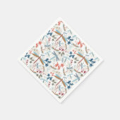 トンボ数々のイ模様 スタンダードカクテルナプキン (角)