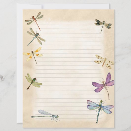 トンボ文房具並び筆記紙 (正面)