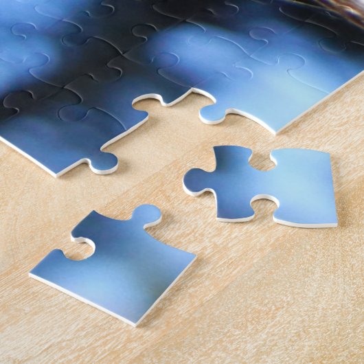 トンボ昆虫自然のマクロフォト ジグソーパズル (側面)