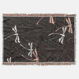 トンボ木目 スローブランケット