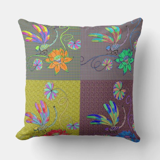 トンボ枕 クッション (正面)