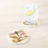 トンボ植物性自然野生生物 コースター (側面)