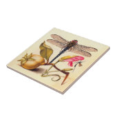 トンボ植物性自然野生生物 タイル (側面)