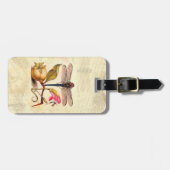 トンボ植物性自然野生生物 ラゲッジタグ (正面横)