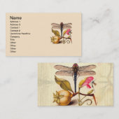 トンボ植物性自然野生生物 名刺 (正面/裏面)