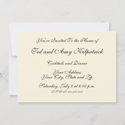 トンボ植物性自然野生生物 招待状 (裏面)