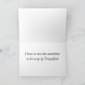 トンボ水色プリントグリーティングカード カード (内部)