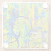 トンボ海岸 ガラスコースター (裏面)