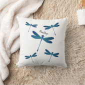 トンボ漫画イラストレーション クッション (ブランケット)