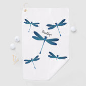 トンボ漫画イラストレーション ゴルフタオル (インサイチュ)