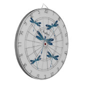 トンボ漫画イラストレーション ダーツボード (正面左)