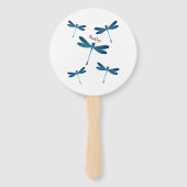 トンボ漫画イラストレーション ハンドファン (裏面)