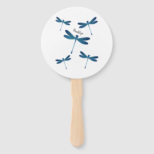 トンボ漫画イラストレーション ハンドファン (正面)