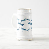 トンボ漫画イラストレーション ビールジョッキ (正面左)