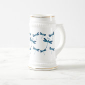 トンボ漫画イラストレーション ビールジョッキ (正面右)