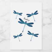 トンボ漫画イラストレーション フードラベル (シングルラベル)