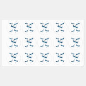 トンボ漫画イラストレーション ラベル (シート)