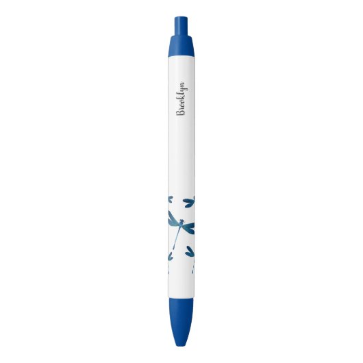 トンボ漫画イラストレーション 黒ボールペン (正面縦)