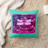 トンボ熱帯雨林 クッション (ブランケット)