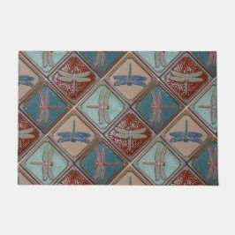 トンボ瓦を備えたドアマット ドアマット