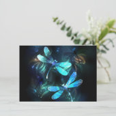 トンボ白熱［赤熱］光を放つイ湖 エンクロージャーカード (スタンド正面)