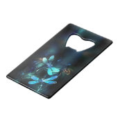 トンボ白熱［赤熱］光を放つイ湖 クレジットカード栓抜き (正面アングル)