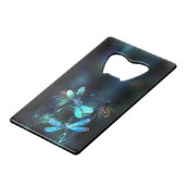 トンボ白熱［赤熱］光を放つイ湖 クレジットカード栓抜き (裏面アングル)