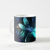 トンボ白熱［赤熱］光を放つイ湖 コーヒーマグカップ (正面左)