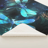 トンボ白熱［赤熱］光を放つイ湖 シェルパブランケット (3/4)