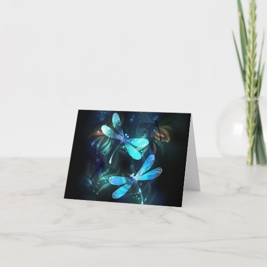 トンボ白熱［赤熱］光を放つイ湖 シーズンカード (正面)