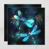 トンボ白熱［赤熱］光を放つイ湖 シーズンカード (正面/裏面)