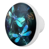 トンボ白熱［赤熱］光を放つイ湖 セラミックノブ (右)