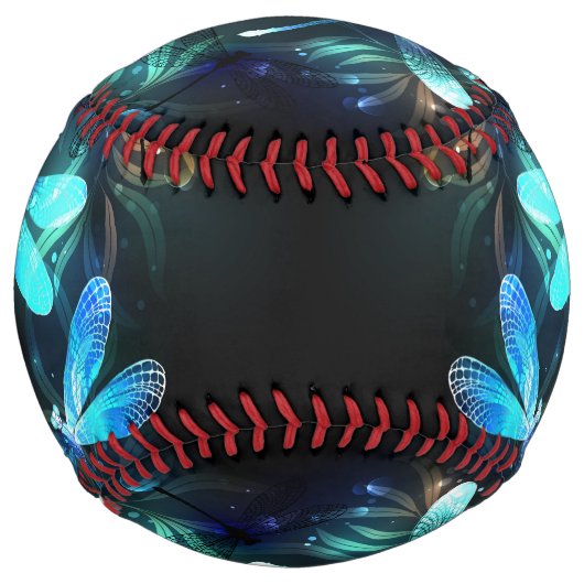 トンボ白熱［赤熱］光を放つイ湖 ソフトボール (正面)