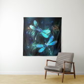 トンボ白熱［赤熱］光を放つイ湖 タペストリー (インサイチュ(横))