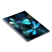 トンボ白熱［赤熱］光を放つイ湖 ノートブック (右側)