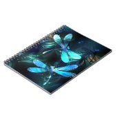 トンボ白熱［赤熱］光を放つイ湖 ノートブック (左側)